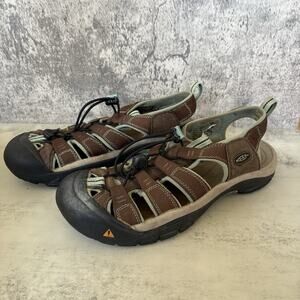 Keen Women's Newport H2 Sandals Slate Black/Canton Size 11 1003481 EUC blue